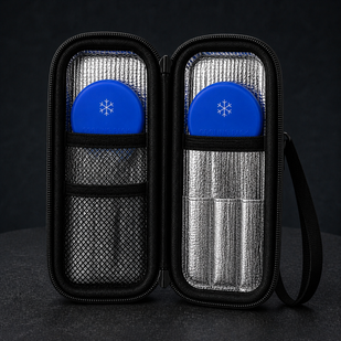 1. Insert Your Cooling Packs