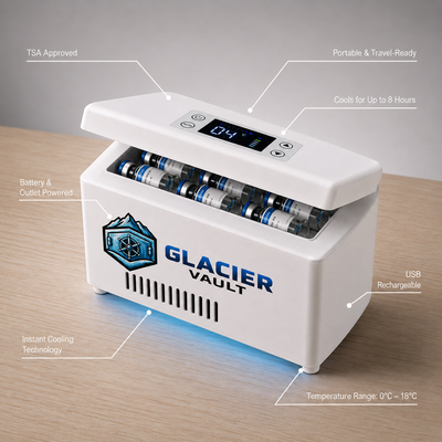 Glacier Vault Peptide Fridge
