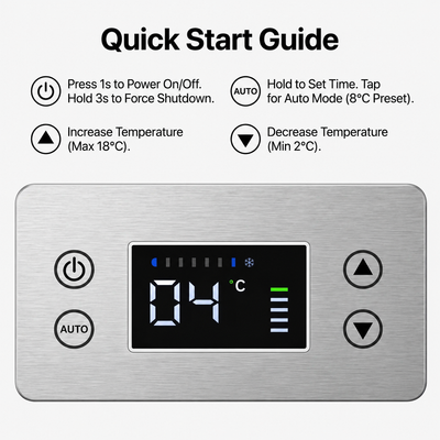 Glacier Vault Peptide Fridge