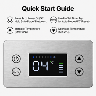 Glacier Vault Peptide Fridge