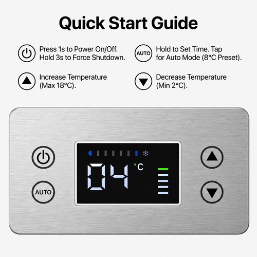 Glacier Vault Peptide Fridge