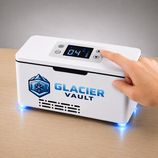 Glacier Vault Peptide Fridge