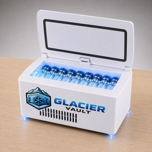 Glacier Vault Peptide Fridge