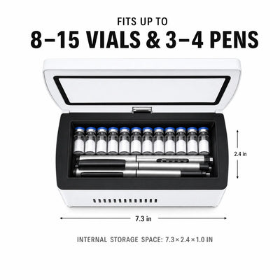 Glacier Vault- Touch Screen Peptide Cooler