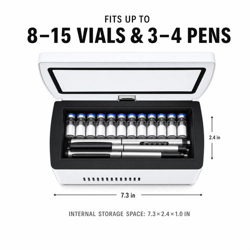 Glacier Vault- Touch Screen Peptide Cooler