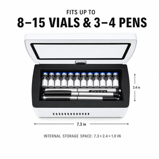 Glacier Vault- Touch Screen Peptide Cooler